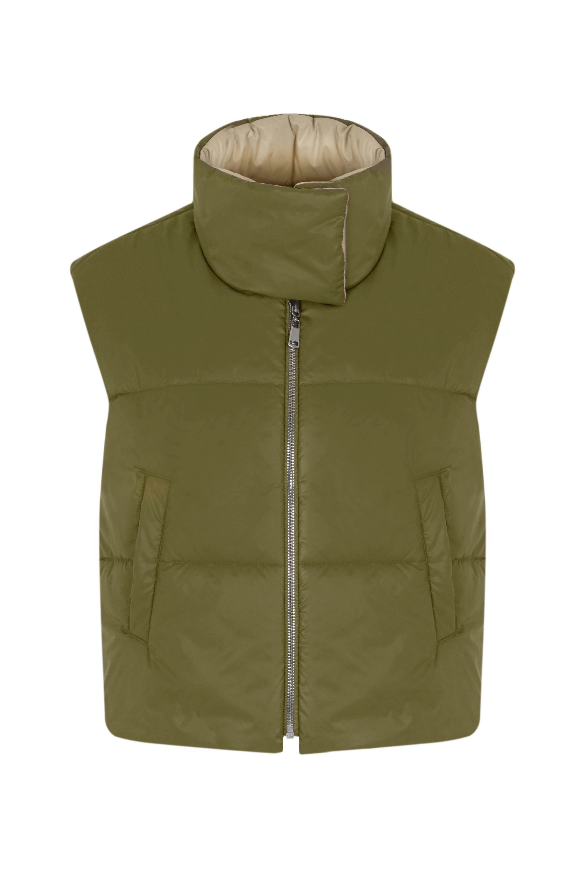 ЖИЛЕТ  ЖЕНСКИЙ  ПЛАЩЕВОЙ УТЕПЛЕННЫЙ 4-12497-2