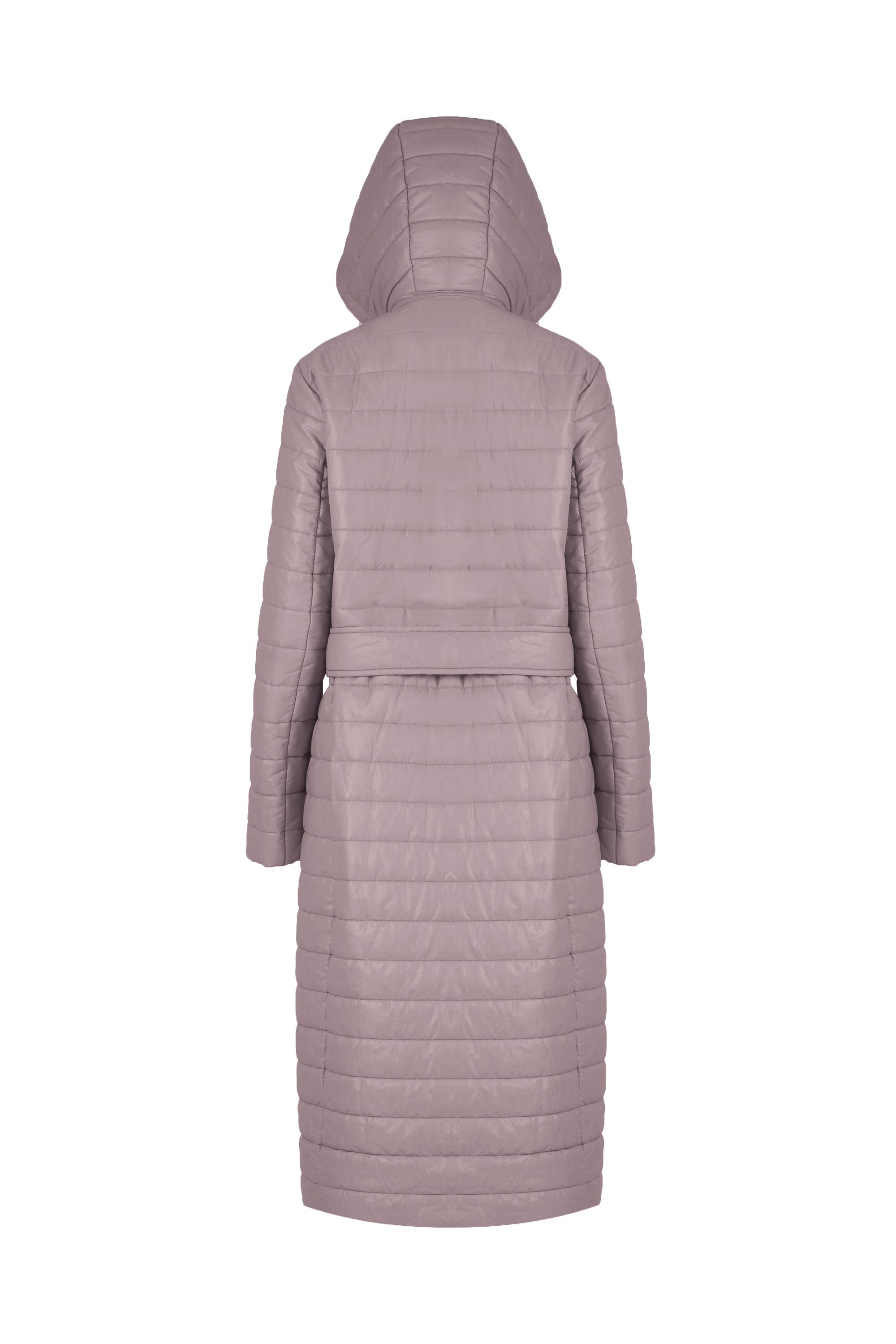 Пальто женское плащевое утепленное 5-12072-1