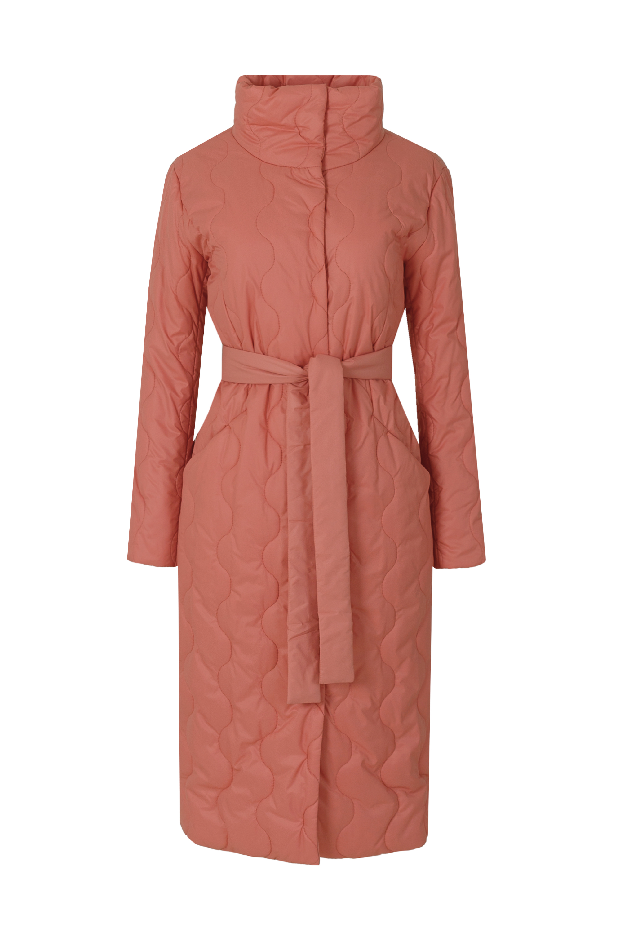 Пальто женское плащевое утепленное 5-12133-1