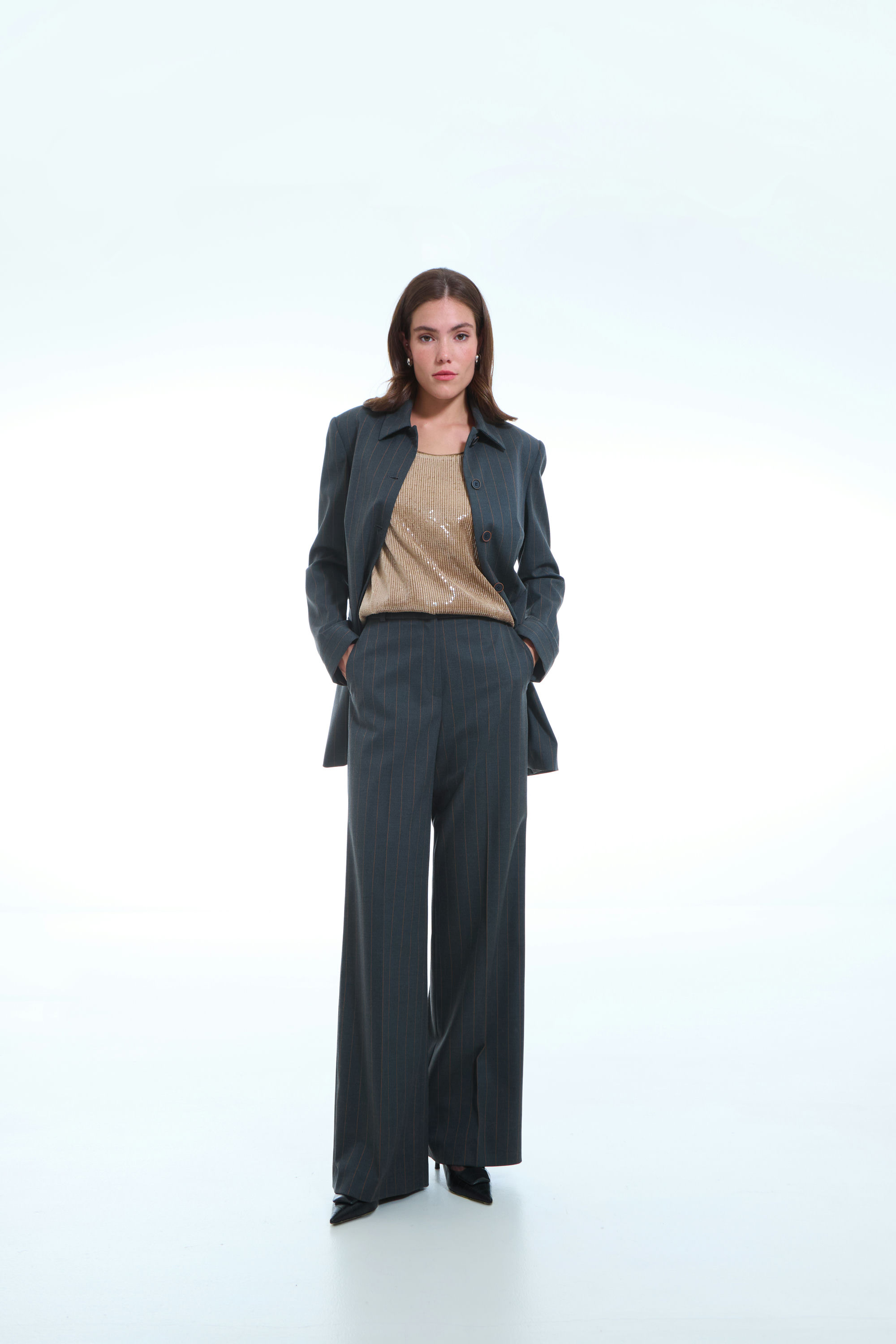 БРЮКИ ЖЕНСКИЕ (осенне-зимнего ассортимента) 3К-1746 в фирменном интернет-магазине одежды Elema