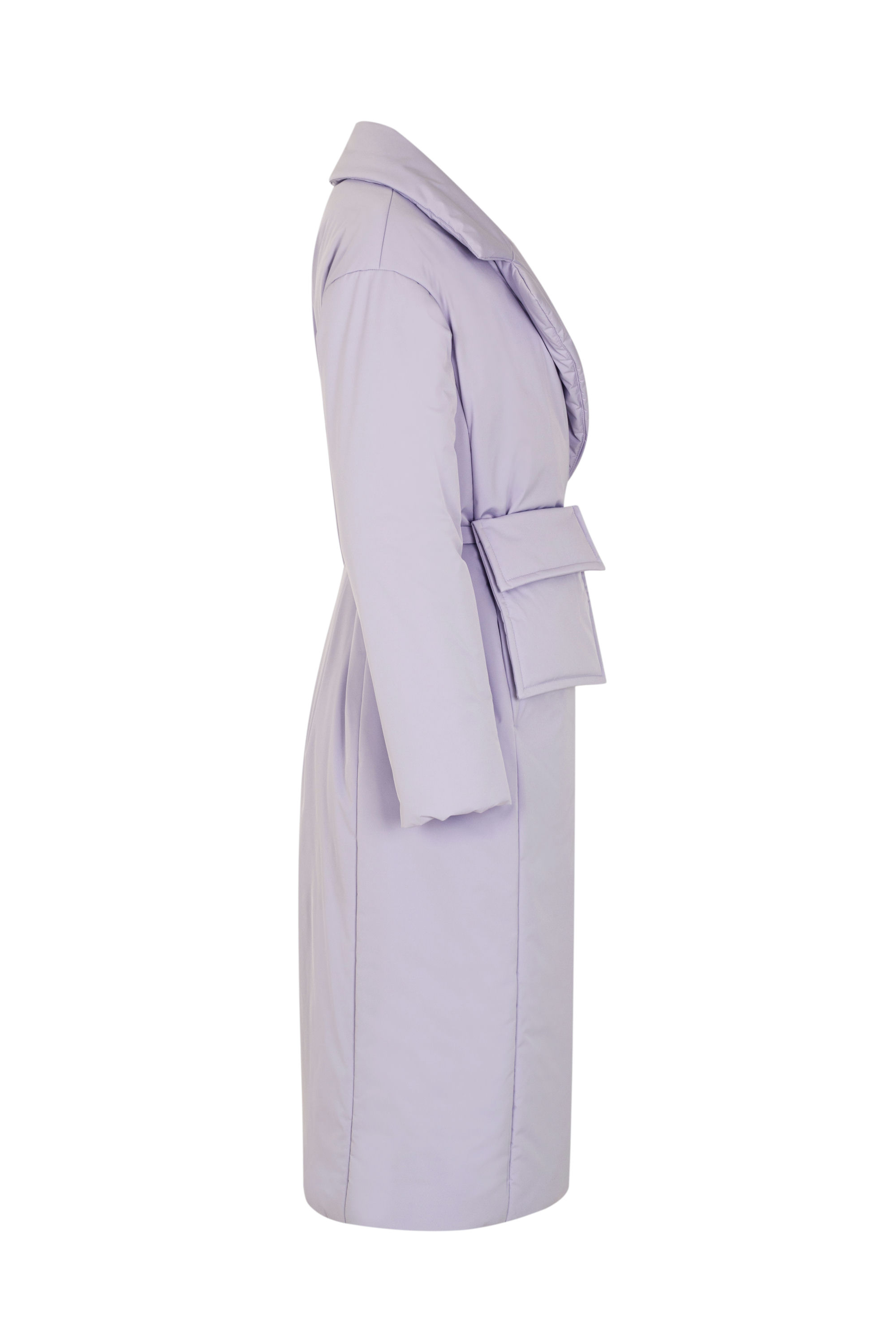 Пальто женское плащевое утепленное 5-12730-1