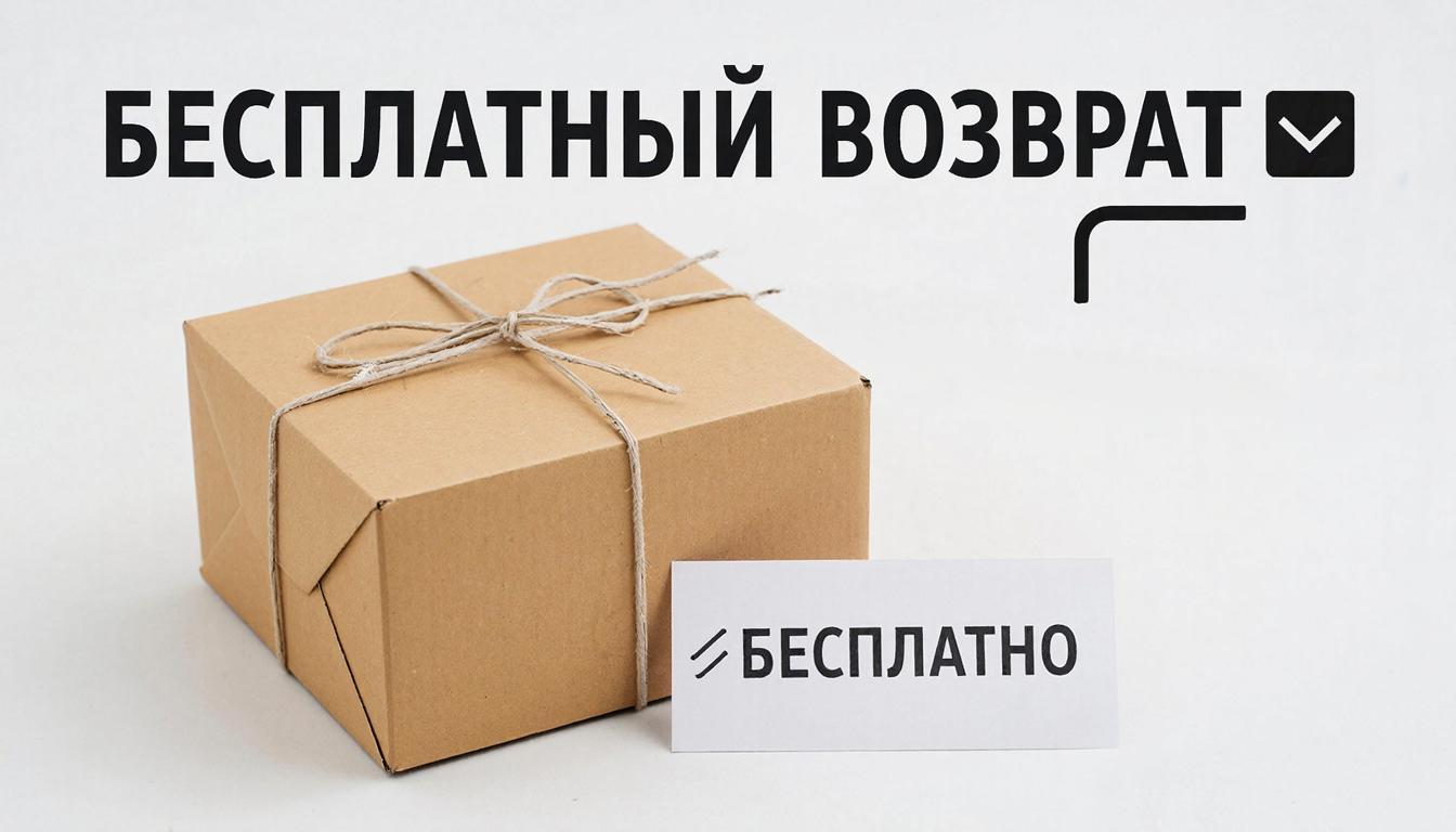 Бесплатный возврат товаров до конца месяца!
