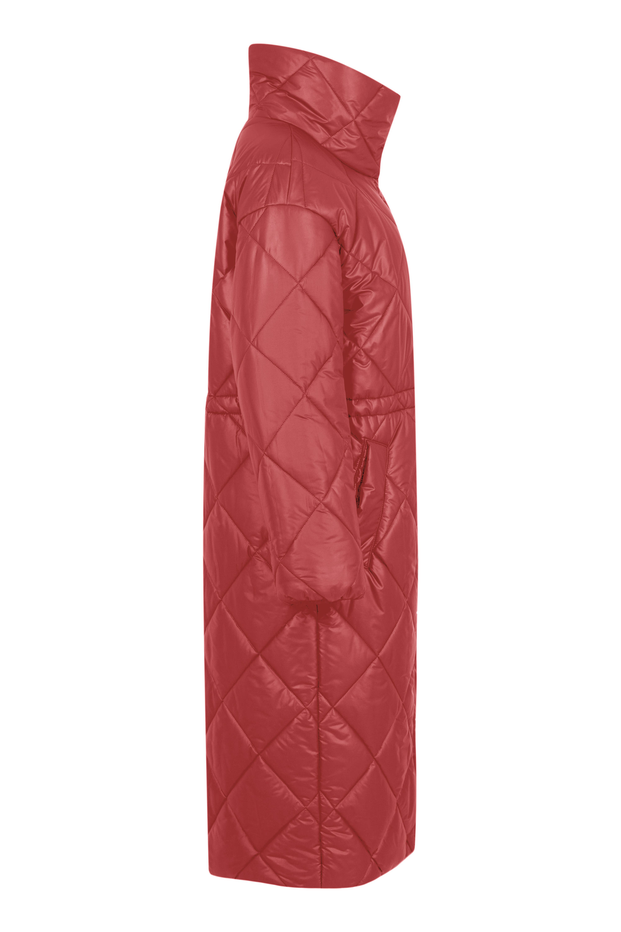 Пальто женское плащевое утепленное 5S-12411-1