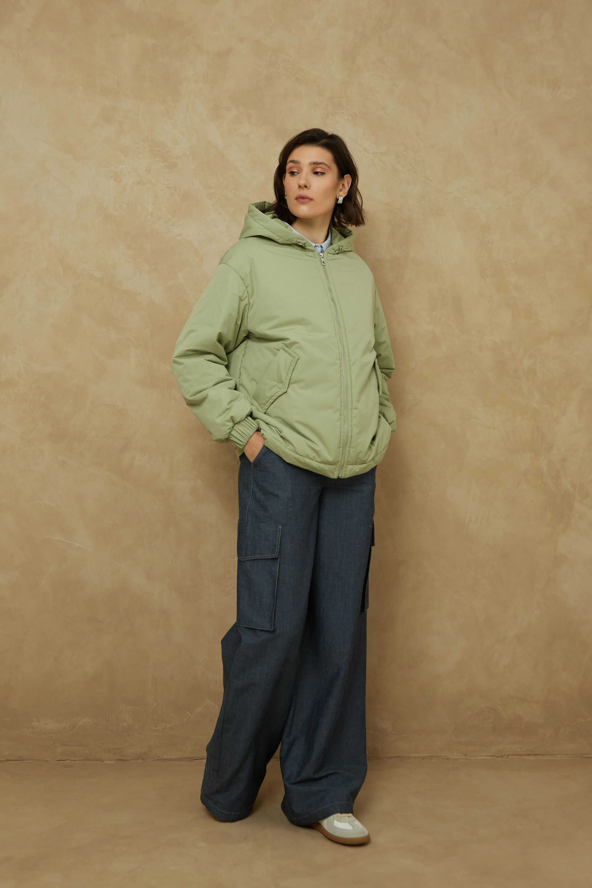 КУРТКА ЖЕНСКАЯ ПЛАЩЕВАЯ УТЕПЛЕННАЯ 4-273