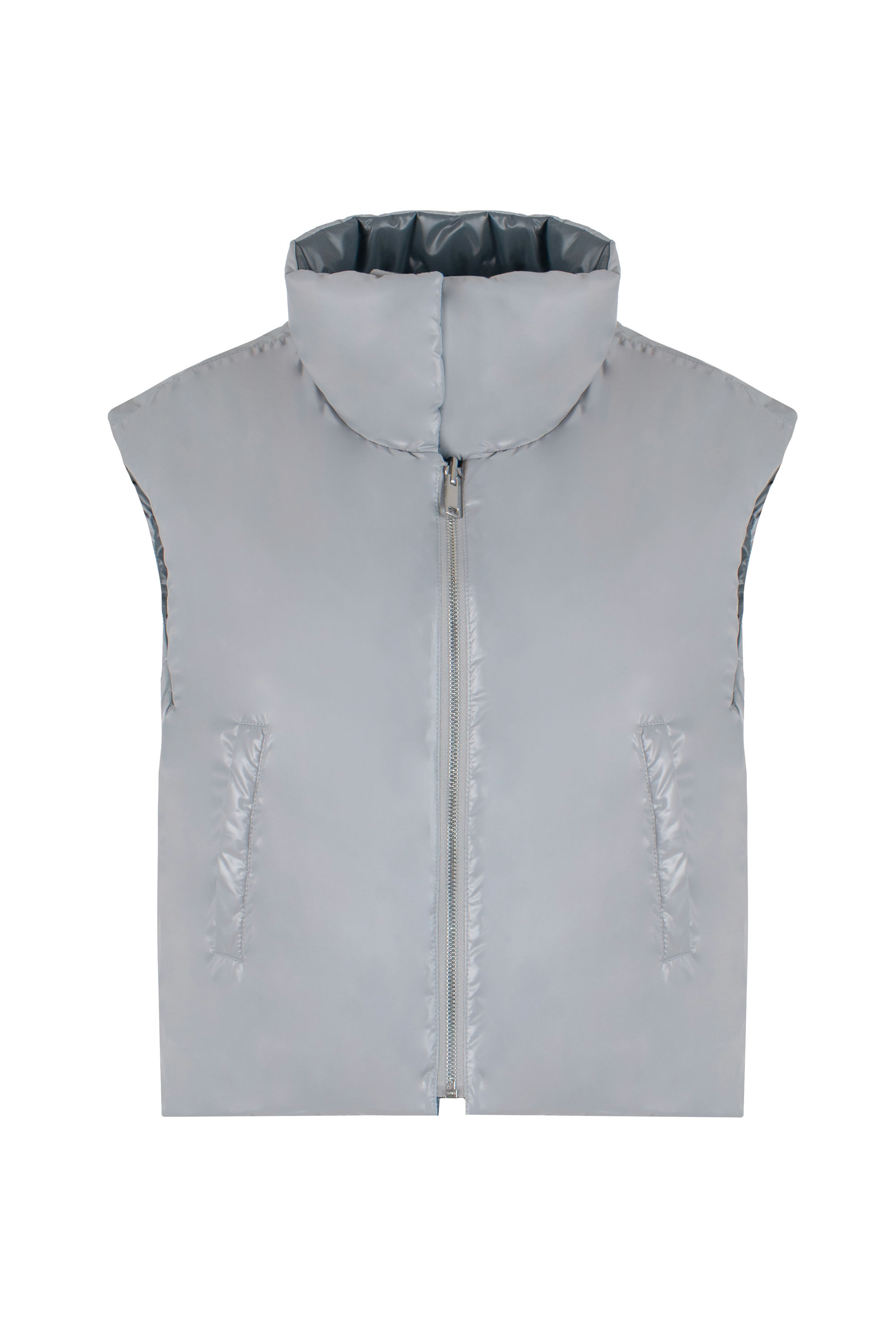 ЖИЛЕТ  ЖЕНСКИЙ  ПЛАЩЕВОЙ УТЕПЛЕННЫЙ 4-1556