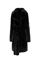 ПАЛЬТО ЖЕНСКОЕ ИЗ ИСКУССТВЕННОГО МЕХА 9-1980. Фото 7.