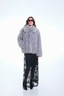 ПАЛЬТО ЖЕНСКОЕ ИЗ ИСКУССТВЕННОГО МЕХА 9-1796. Фото 2.