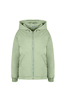 КУРТКА ЖЕНСКАЯ ПЛАЩЕВАЯ УТЕПЛЕННАЯ 4-1567. Фото 1.