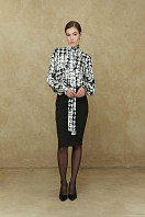 БЛУЗКА ЖЕНСКАЯ 2К-960. Фото 2.