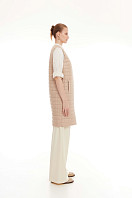 ЖИЛЕТ ЖЕНСКИЙ ПЛАЩЕВОЙ УТЕПЛЕННЫЙ 4-1082. Фото 6.