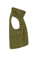 ЖИЛЕТ  ЖЕНСКИЙ  ПЛАЩЕВОЙ УТЕПЛЕННЫЙ 4-12497-2. Фото 2.