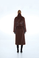 ПАЛЬТО ЖЕНСКОЕ ИЗ ИСКУССТВЕННОГО МЕХА 9-966. Фото 5.