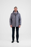 КУРТКА МУЖСКАЯ ПЛАЩЕВАЯ УТЕПЛЕННАЯ 4М-881. Фото 2.