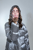 ПУХОВИК ЖЕНСКИЙ 5P-1973. Фото 4.