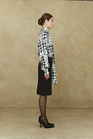 БЛУЗКА ЖЕНСКАЯ 2К-960. Фото 4.