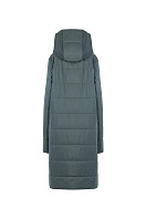 ПАЛЬТО ЖЕНСКОЕ ПЛАЩЕВОЕ УТЕПЛЕННОЕ 5-1881. Фото 3.