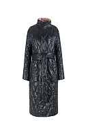 ПАЛЬТО ЖЕНСКОЕ ПЛАЩЕВОЕ УТЕПЛЕННОЕ 5-1519. Фото 5.