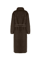 ПАЛЬТО ЖЕНСКОЕ ИЗ ИСКУССТВЕННОГО МЕХА 9-966. Фото 8.