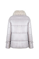 КУРТКА ЖЕНСКАЯ ПЛАЩЕВАЯ УТЕПЛЕННАЯ 4S-614. Фото 3.